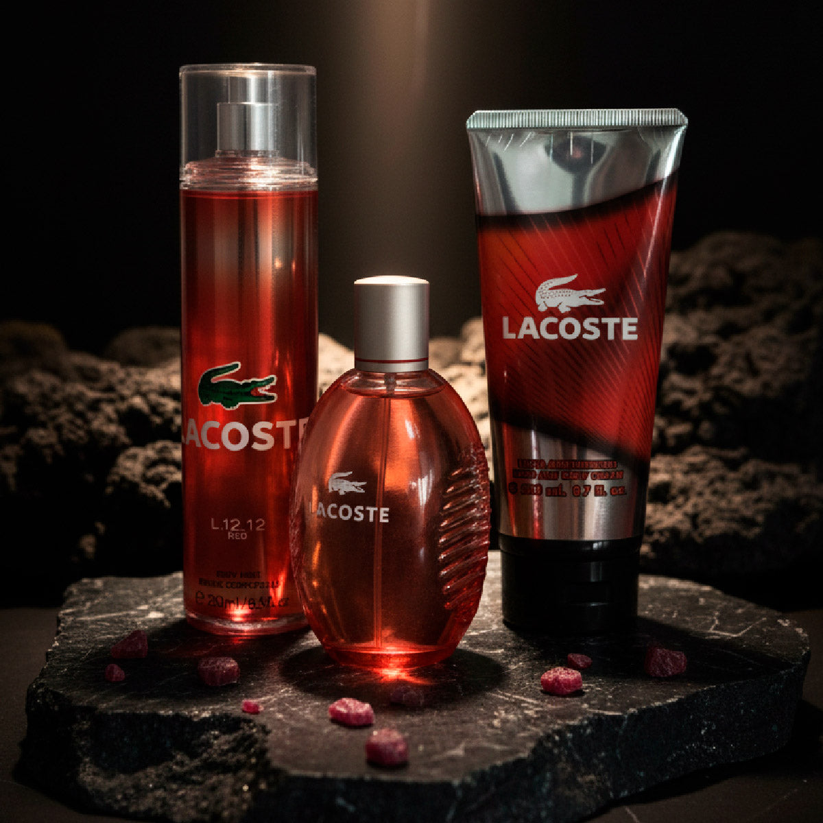 Kit Lacoste Rojo Edición de lujo TTK