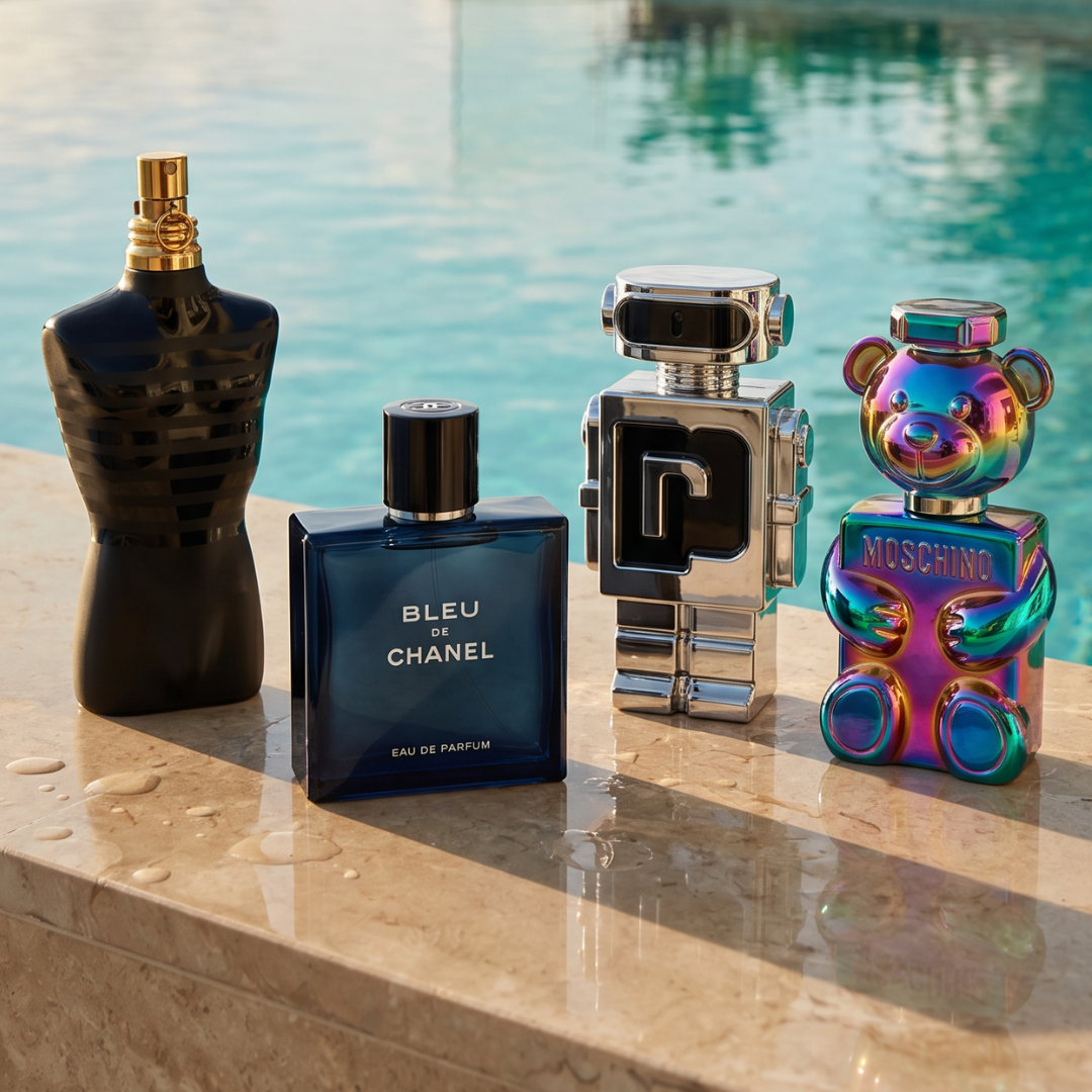 Bleu, Phantom EDT, Toy 2 Pearl, JPG Le Male TTK