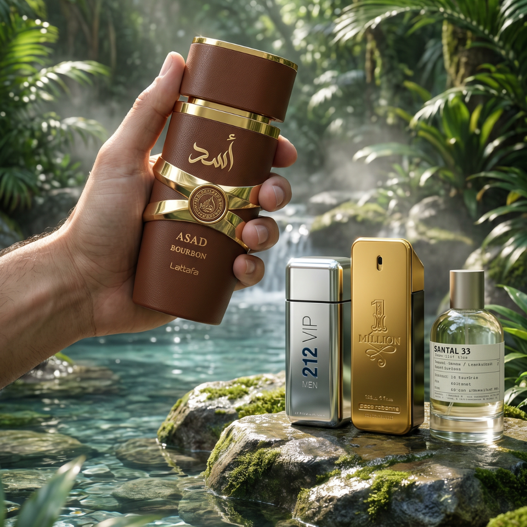 Asad Bourbon, 212VIP, OneMillion, Santal 33 TTK